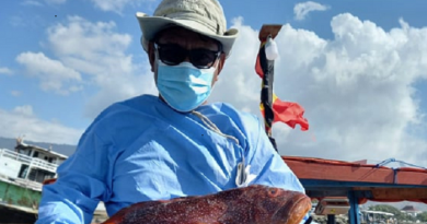 Sebagai nelayan alam Timor akan mendukungku
