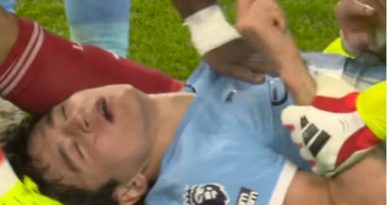 Liga Inggris: Bintang Man City Mengalami Cedera Mengerikan