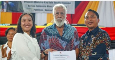 Hutama Karya Terima Penghargaan Langsung dari PM Timor Leste Xanana Gusmao atas Proyek Jalan Maliana