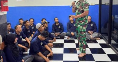 Penyuluhan Danramil dan Babinsa Bikin Relawan SPPG Bluru Kidul Makin Semangat