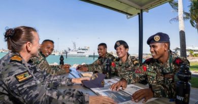 Personel Angkatan Laut Timor-Leste Merasakan Pengalaman di Wilayah Top End
