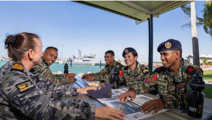 Personel Angkatan Laut Timor-Leste Merasakan Pengalaman di Wilayah Top End