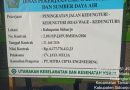 Proyek Peningkatan Jalan (Ruas Wage -Kedungturi) Rp.6,1 Miliar Dikerjakan CV. JAYA MULIA Diduga Dikerjakan Asal Jadi